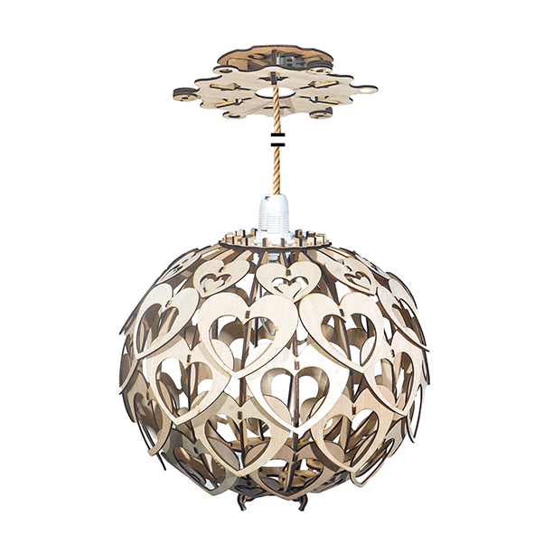 KQ-N07-J Peacock Feather Lamp Simplified Version